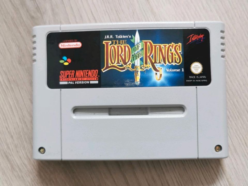 The Lord of the Rings Super Nintendo in Langwedel