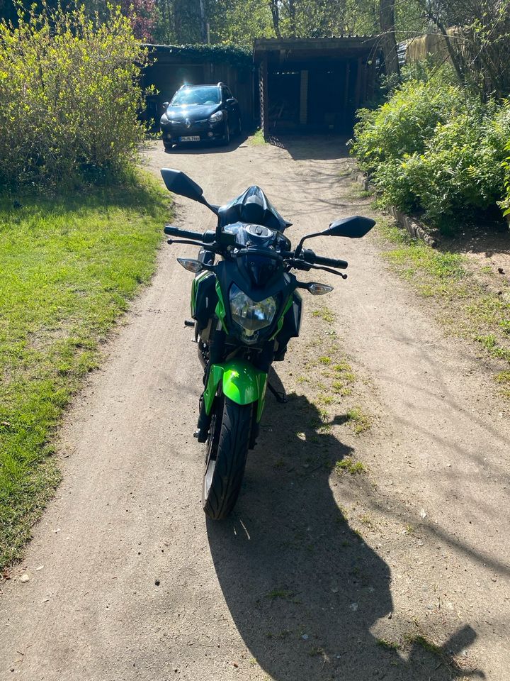 Kawasaki Z 125 Performance in Beelitz