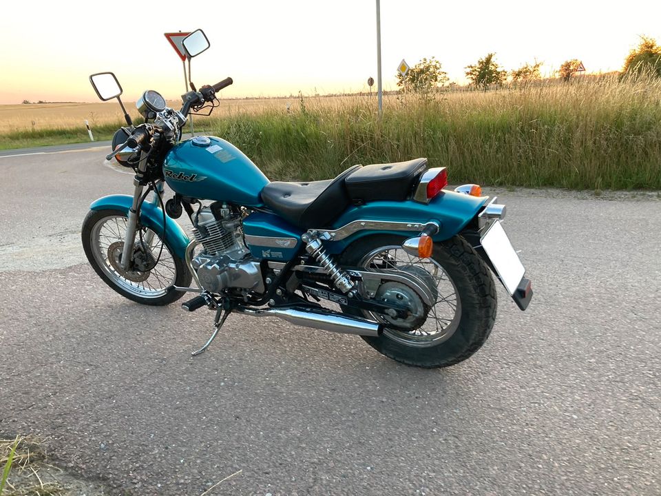 Honda Rebel 125 JC 26 mit wenig KM in Bernburg (Saale)