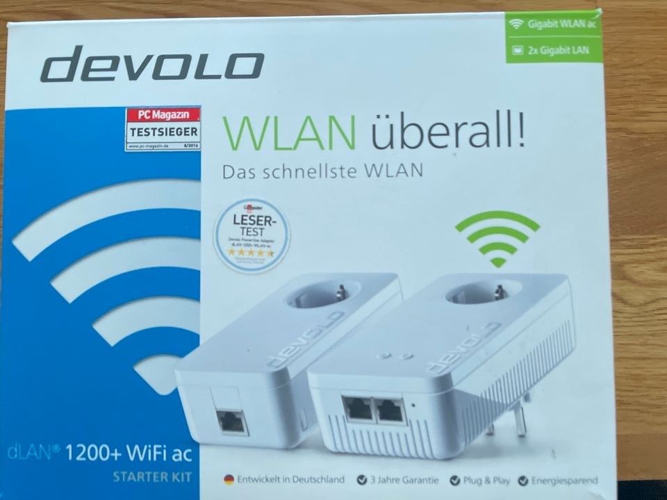 Devolo WLAN überall! Starter Kit und 4 Zusatzmodule in Berlin