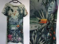 Tukano Tucano Bird Kleid H&M 34 XS bunt grün Tropical Paradies Berlin - Mitte Vorschau