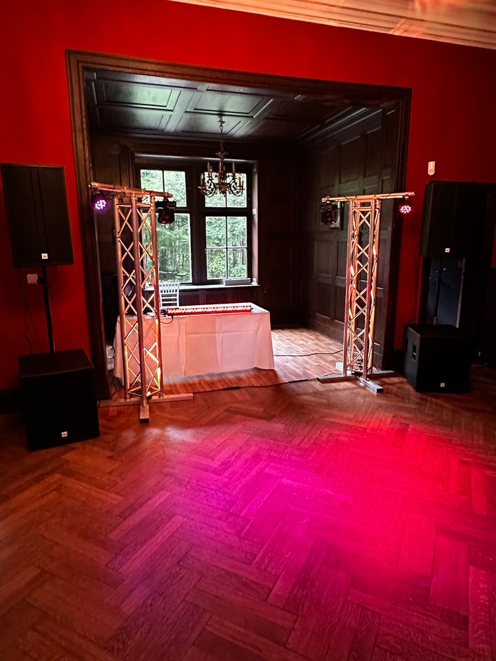 Musikanlage Mieten Hochzeit Party DJ Geburtstag Lichttechnik in Langlingen