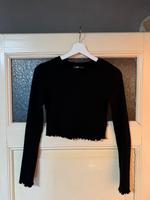 Damen cropped Langarm Shirt Gr. 36/38 New Yorker Niedersachsen - Nienstädt Vorschau