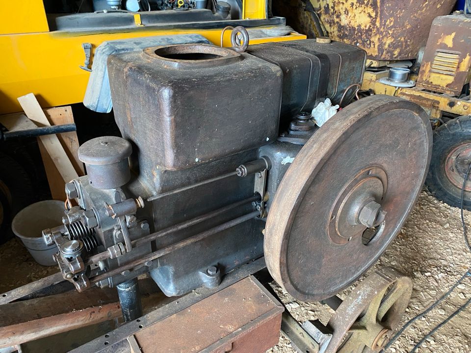 Deutz Standmotor , Wasserverdampfer ,Stationärmotor in Sachsen - Schildau, Gebrauchte Agrarfahrzeuge kaufen