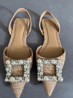 Ballerina, Slingback, Schuhe, Damen, Zara, NEU, Gr. 36 Frankfurt am Main - Westend Vorschau