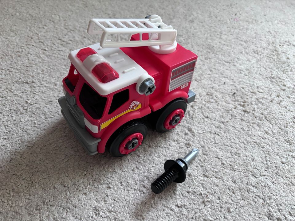 Machine Maker Feuerwehr Kleinkind Spielzeug schrauben in Haan