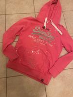 Pinker superdry Kapuzenpulli Gr. M Bayern - Büchenbach Vorschau