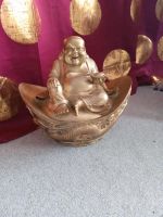 Grosser Buddha Glucksbuddha mit Drachen auf Boot Rheinland-Pfalz - Deudesfeld Vorschau