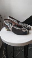 Peter Kaiser Peeptoe Pumps Schlangenrelief 36 Walle - Steffensweg Vorschau