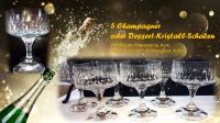 5 Champagner oder Dessert-Kristall-Schalen Bayern - Ampfing Vorschau