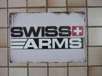 SWISS ARMS-Hersteller von Schusswaffen-Vintage Blechschild Nordrhein-Westfalen - Leverkusen Vorschau