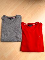 Tommy Hilfiger Pullover, Rot & Grau, Größe M Hessen - Wetzlar Vorschau