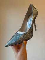 Silber Glitzer Pumps von Jimmy Choo Kr. München - Kirchheim bei München Vorschau