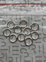 Solide Binde- Biegeringe versilbert 10mm x 1,8mm Schmuck NEU Bayern - Augsburg Vorschau