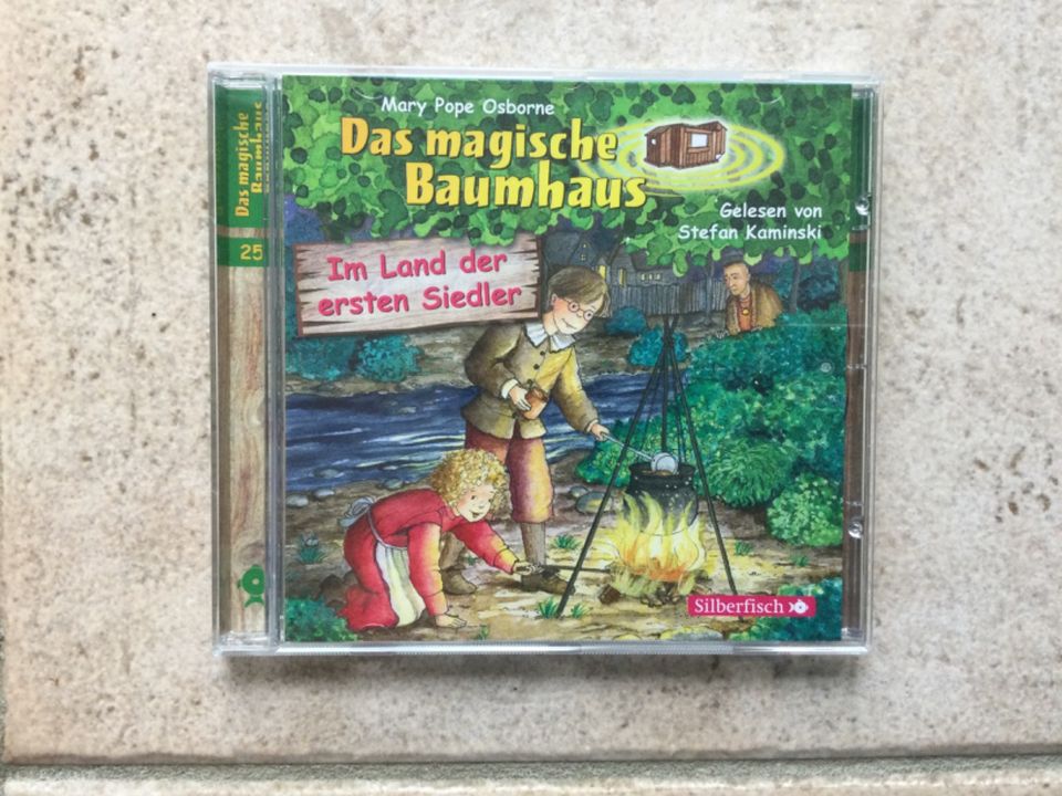 Hörbuch CD Das magische Baumhaus Im Land der Siedler in Halle