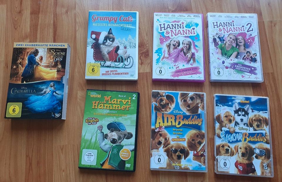 DVD, Disney, Hanni und Nanni, air buddies in Poing