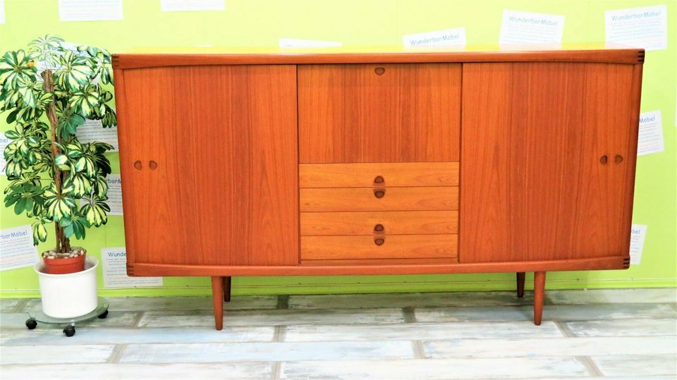 WunderbarMöbel - Designer Highboard von H.W. Klein Teakholz TOP in Köln