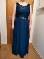 Ballkleid Abiball Hochzeit Brautjungfer XXL 44 46 dunkelblau Sachsen - Zwickau Vorschau