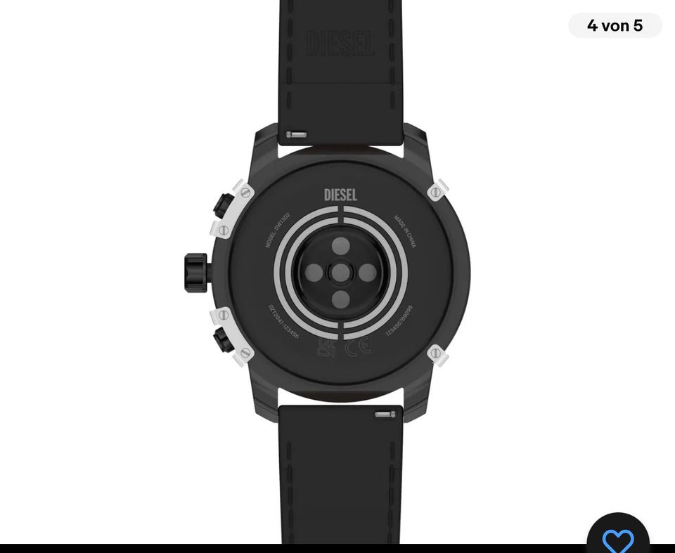 DIESEL® GRIFFED Herren Touchscreen Smartwatch DZT2041, NEU+OVP in Neunkirchen