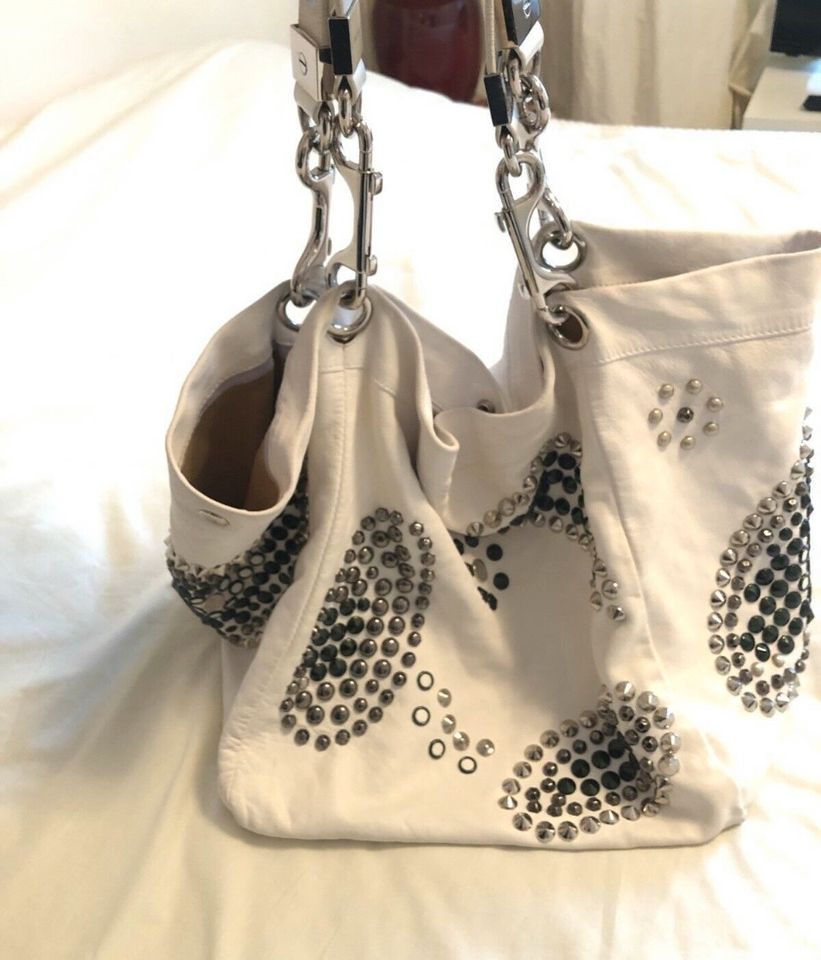 Jimmy Choo , Tasche , Beutel , Echtleder , Leder , Nieten, neu in Berlin