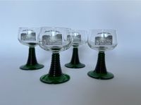 4x Weinglas Römer Luminarc France grüner Stil Barschrank Gläser Baden-Württemberg - Möckmühl Vorschau