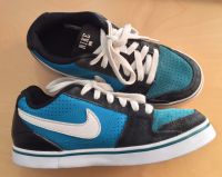 ❌NIKE RUCKUS MID EUR 35~US 3Y türkis-blau/schwarz Leder Sneaker༄ Schleswig-Holstein - Barkelsby Vorschau