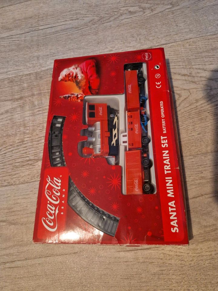 Coca cola Sammlung Lokomotive Zug Santa mini train in Ingolstadt