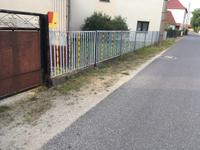 Hofzaun Hauszaun Gartenzaun Zaun Streben Stahl Pfosten DDR Brandenburg - Guben Vorschau