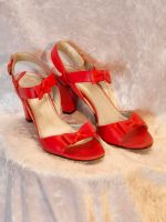 NAVYBOOT Sandalen topp, Leder, rot, Gr. 41 Nordrhein-Westfalen - Haltern am See Vorschau