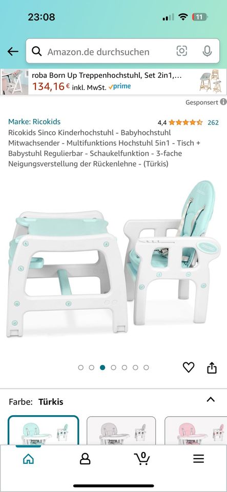 Sinco Baby Hochstuhl in Laatzen