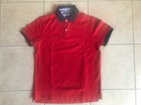 Original Tommy Hilfiger Poloshirt Slim Fit Größe M Rot Hessen - Allendorf Vorschau