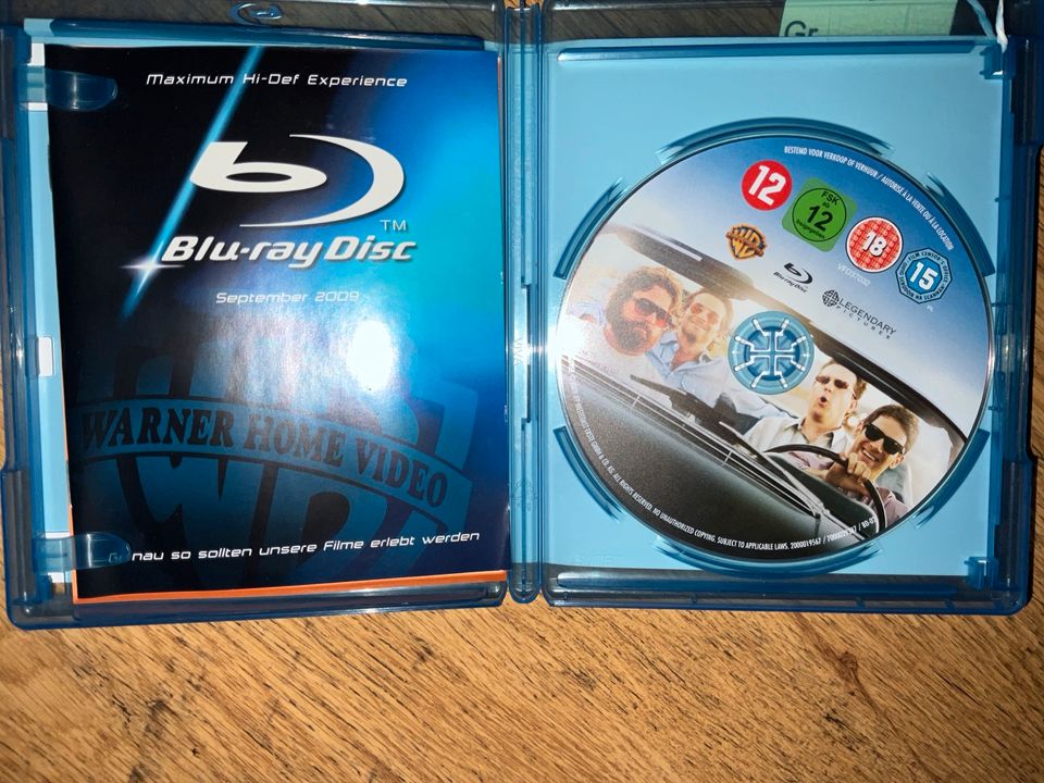 HANGOVER DVD BLU-RAY DISK FSK AB 12 FREIGEGEBEN in Wipperfürth