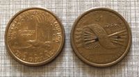 USA 1 Dollar Münzen 2x Kupfer Dortmund - Höchsten Vorschau