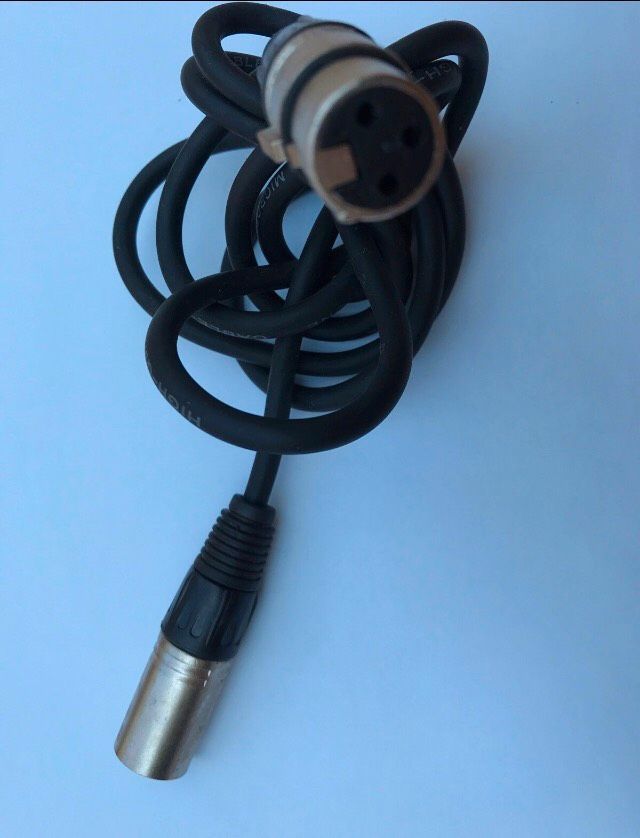 XLR Audio Kabel 1,5m Mikrofonkabel DMX OFC-Kupfer symmetrisch in Nürnberg (Mittelfr)