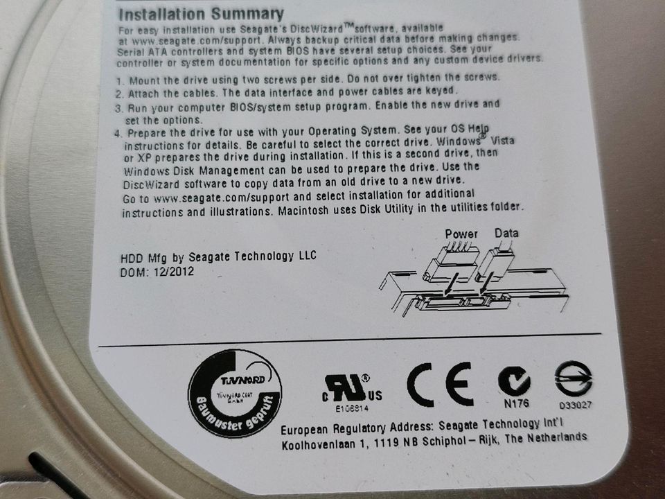 Seagate Festplatte HDD 500 GB in Paderborn