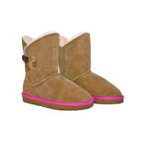 Wildleder Kurzstiefel mit merino Lammfell Fütterung Pinky Baden-Württemberg - Linkenheim-Hochstetten Vorschau