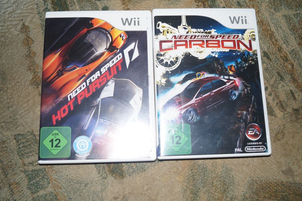 2 Wii Spiele Need for Speed in Brandenburg an der Havel