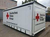 Abrollcontainer Abrollpritsche mit dreiseitiger Plane Sachsen-Anhalt - Halberstadt Vorschau