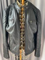 Lederjacke schwarz Größe 40 von Manguun Niedersachsen - Oldenburg Vorschau