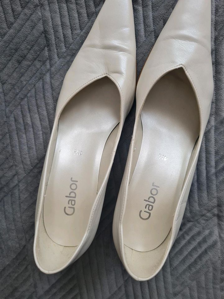 Gabor Pumps Hochzeitsschuhe creme, Perlmutt in Delmenhorst