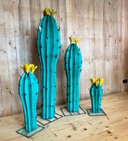 KAKTUS MIT BLÜTE AUS METALL 3D CACTUS POOL GARTEN KIESGARTEN USA Nordrhein-Westfalen - Hamm Vorschau