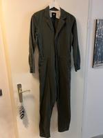 G-Star jumpsuit Overall Oliv khaki bestickt neuwertig S 46 Nordrhein-Westfalen - Pulheim Vorschau