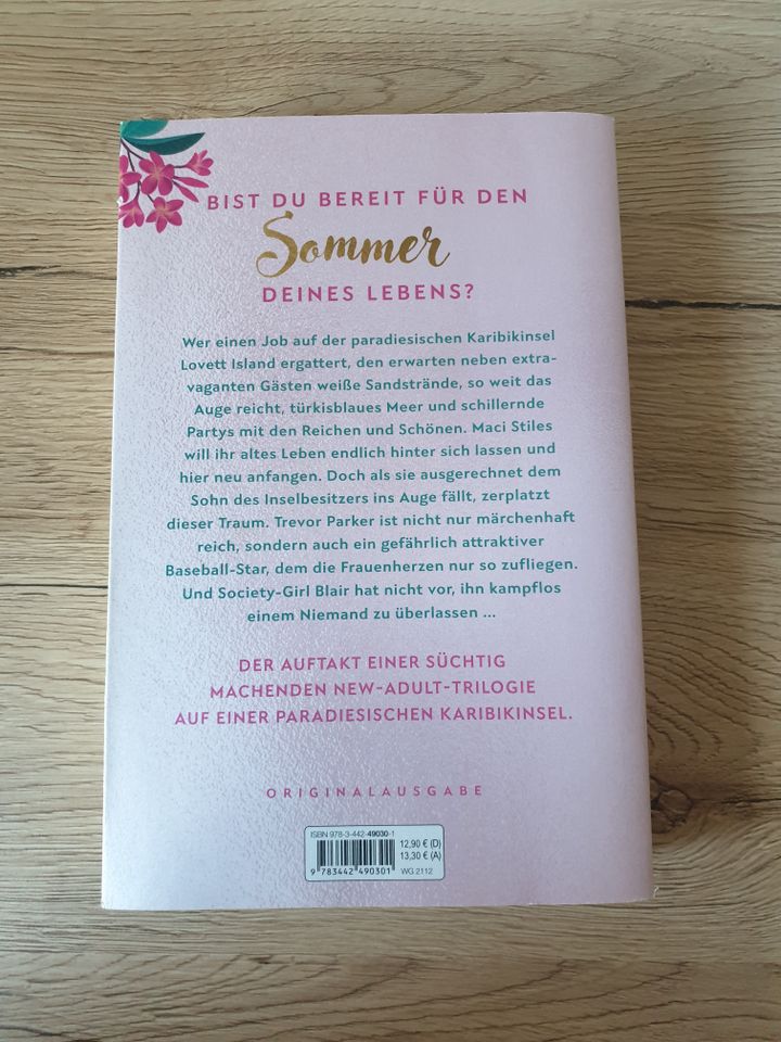 Lovett Island Sommernächte Emilia Schilling Roman New Adult in Saarbrücken