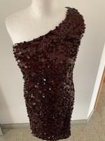 Neues Mango Pailettenkleid, Festkleid in aubergine, Gr. M (38) Saarland - Saarlouis Vorschau