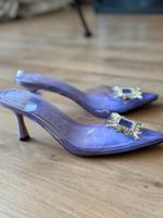 Reserved Pumps flieder Strass wie neu Ludwigsvorstadt-Isarvorstadt - Isarvorstadt Vorschau