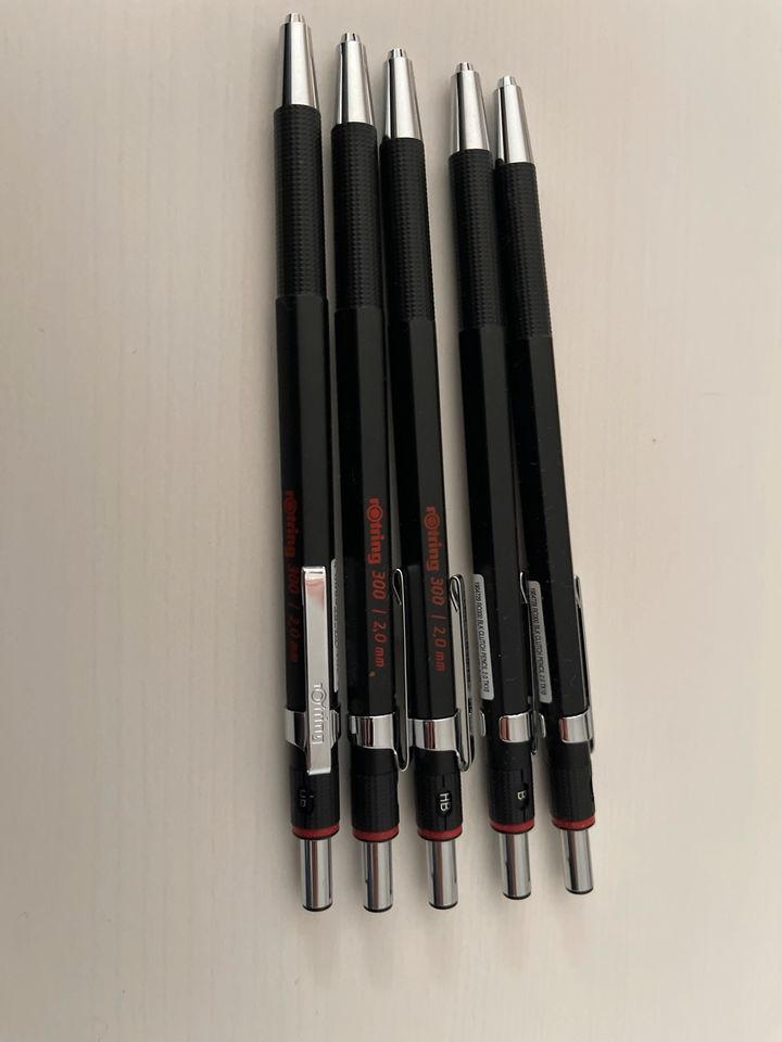 5x Rotring 300 2mm mit integriertem Spitzer in Reutlingen