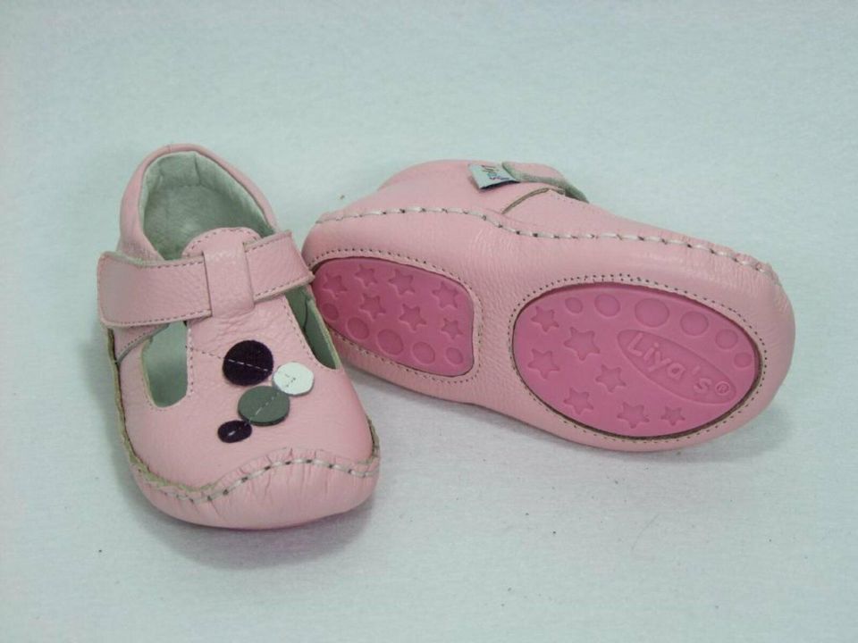 Liya's Babyschuhe Krabbelschuhe Lauflernschuhe Aus echtem Leder in Zirndorf