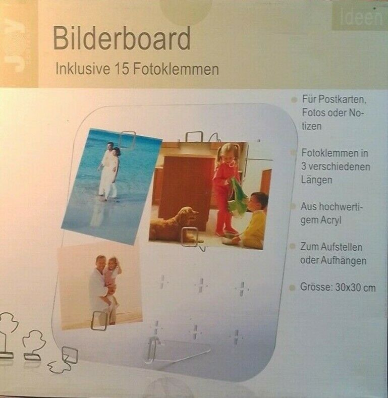 Foto / Bilder-Board 2 Stück incl. je 15 Fotoklemmen in Seifhennersdorf