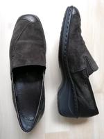 ARA Schuhe Slipper Echtleder braun Keilabsatz Nordrhein-Westfalen - Grevenbroich Vorschau