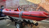 Großes Schlauchboot ,Festrumpf ,RIB , Trailer .... Brandenburg - Luckenwalde Vorschau